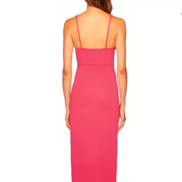 Susana Monaco  Wrap Front Slit Dress - Picture 3 of 9